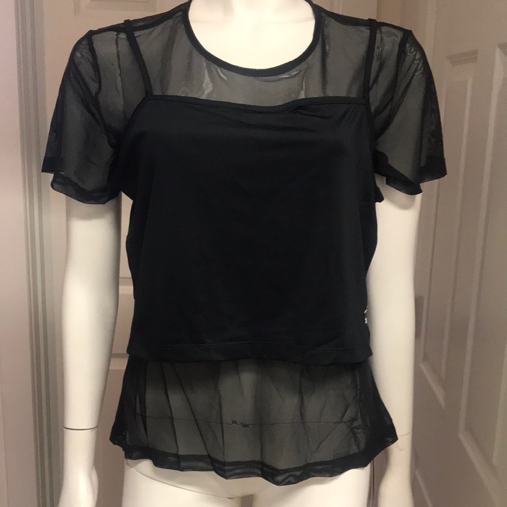 Adidas Athletic/Athleisure 2in1 Top, Size M, NWT!
